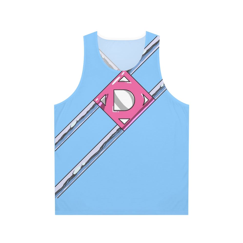 Diaperman superhero unisex tank top