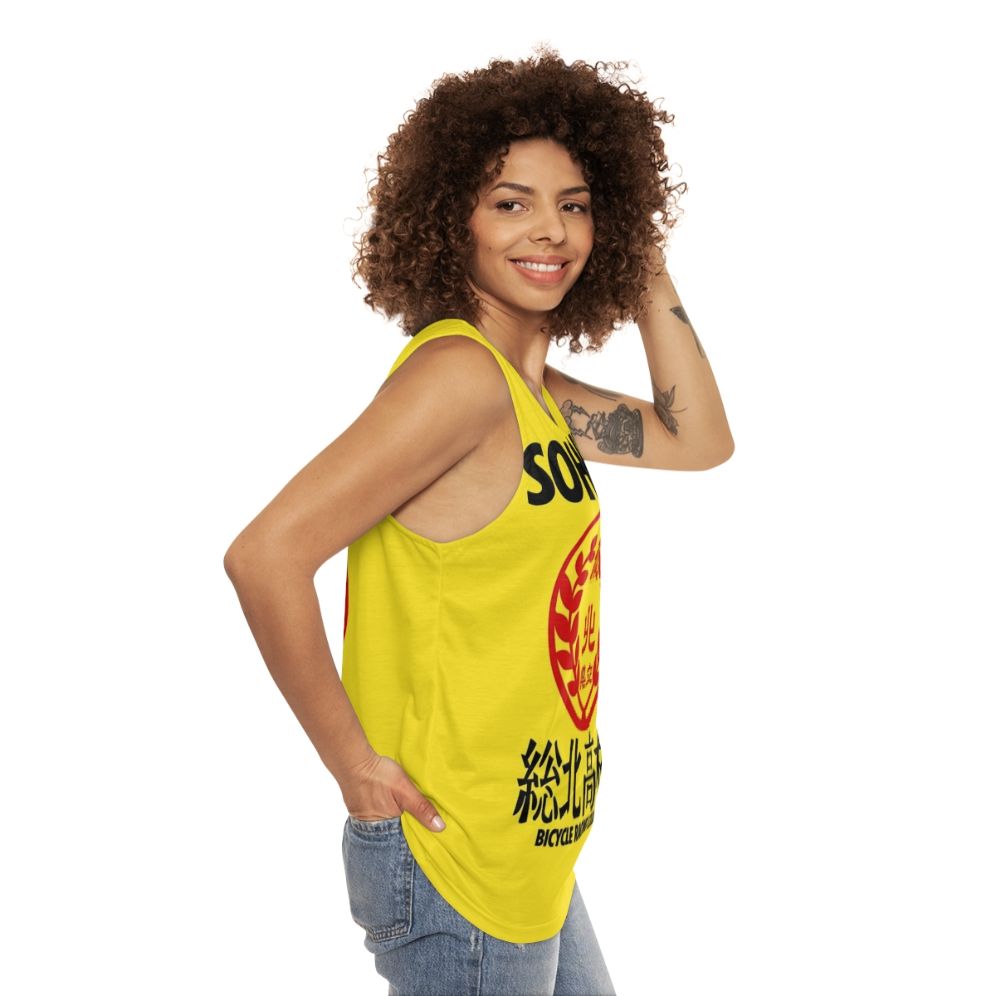 Sohoku Yowamushi Pedal Anime Cycling Tank Top - women side