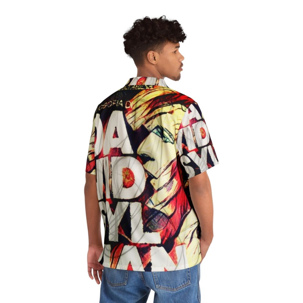 Tropical Hawaiian Shirt with Vibrant Print - People Back