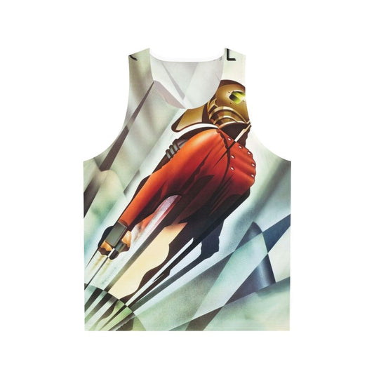 Rocketeer superhero 90s movie unisex tank top