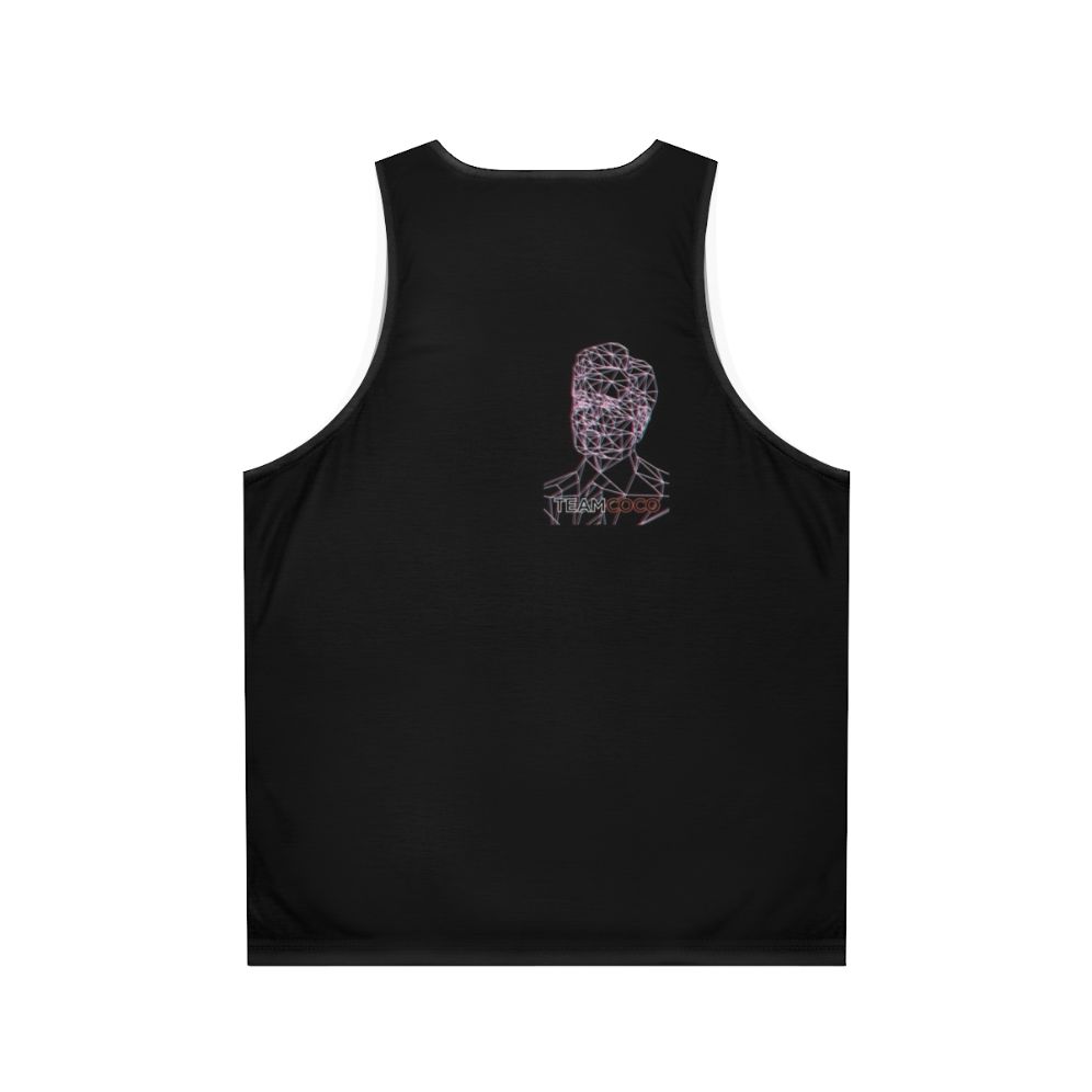 Team Coco Anaglyph Unisex Tank Top - Back