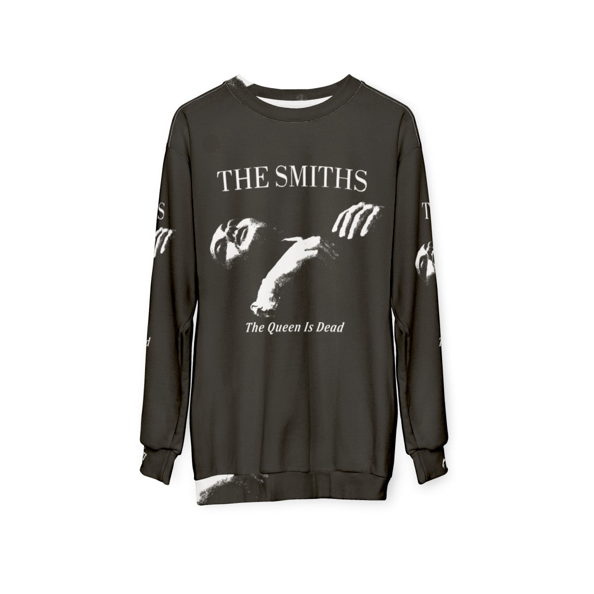 The Smiths 'The Queen Is Dead' Vintage Sweatshirt - hanging