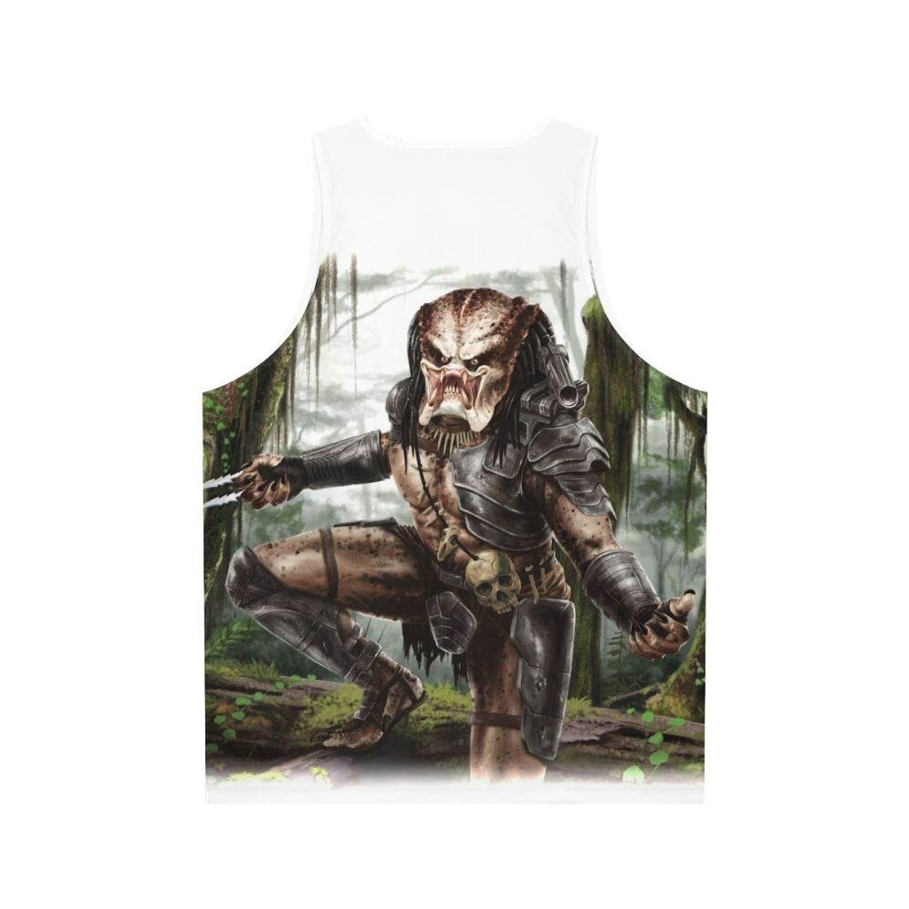 Predator Unisex Sci-Fi Tank Top - Back