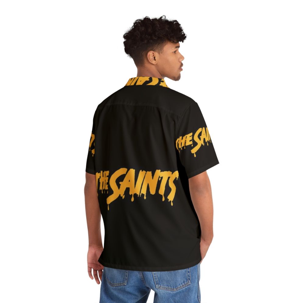 Saints Hawaiian Shirt featuring punk rock band logo - People Back