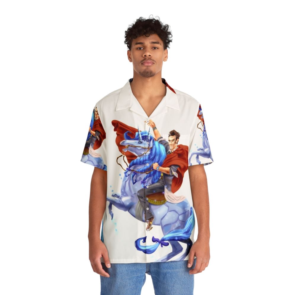 Handsome Jack Borderlands Hawaiian Shirt - People Front