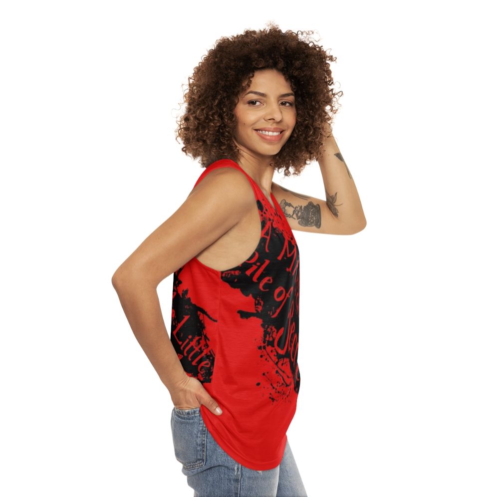 Unisex Dracula Castlevania Tank Top - women side