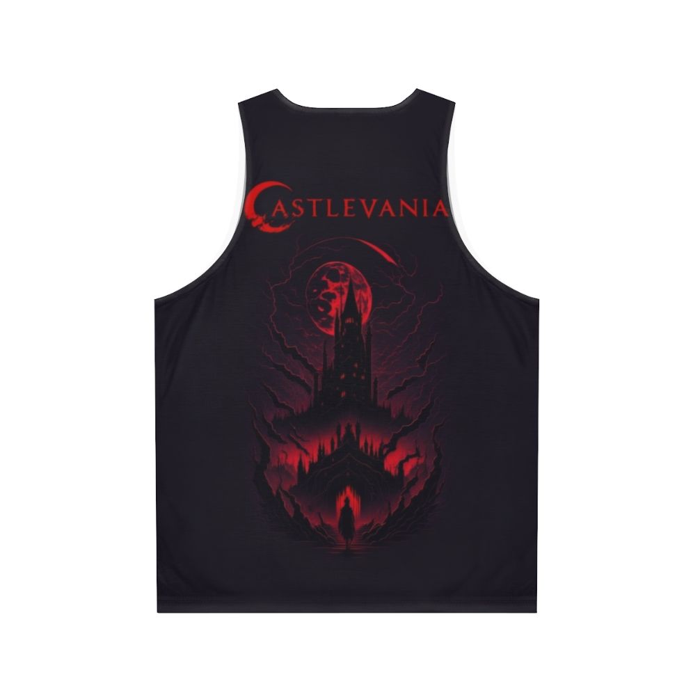 Castlevania inspired unisex tank top - Back