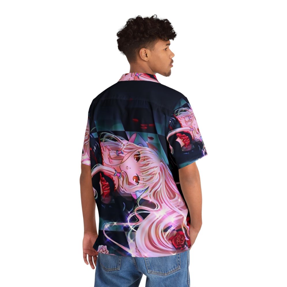 Chobits Rose Sparkle Chi Anime Hawaiian Shirt - People Back