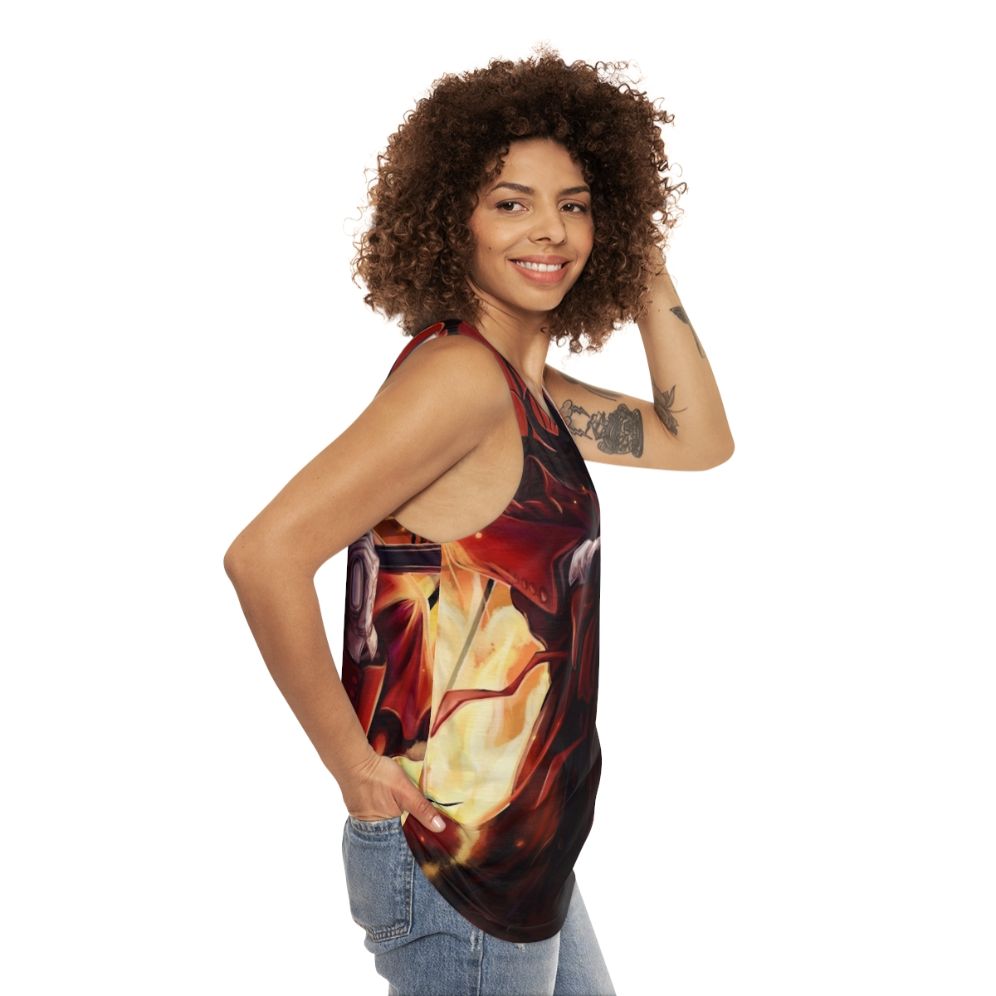 Alucard Unisex Tank Top - women side