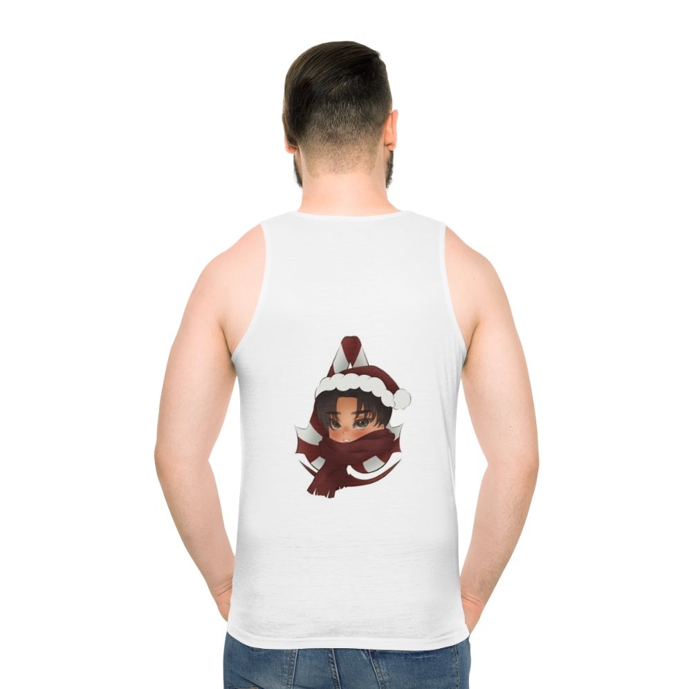 Assassin's Creed II Ezio Auditore Unisex Tank Top - men back