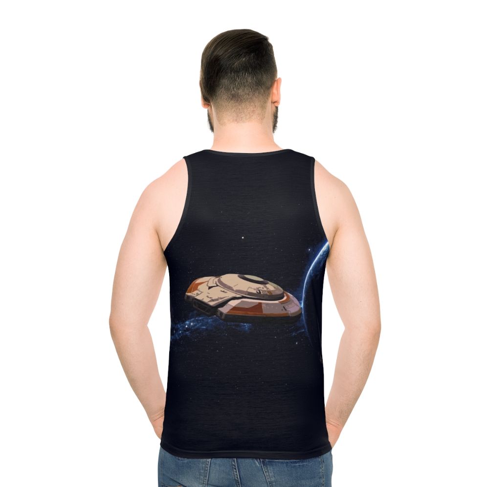 Unisex "Jupiter 2" Tank Top - Lost in Space TV Show Inspired - men back