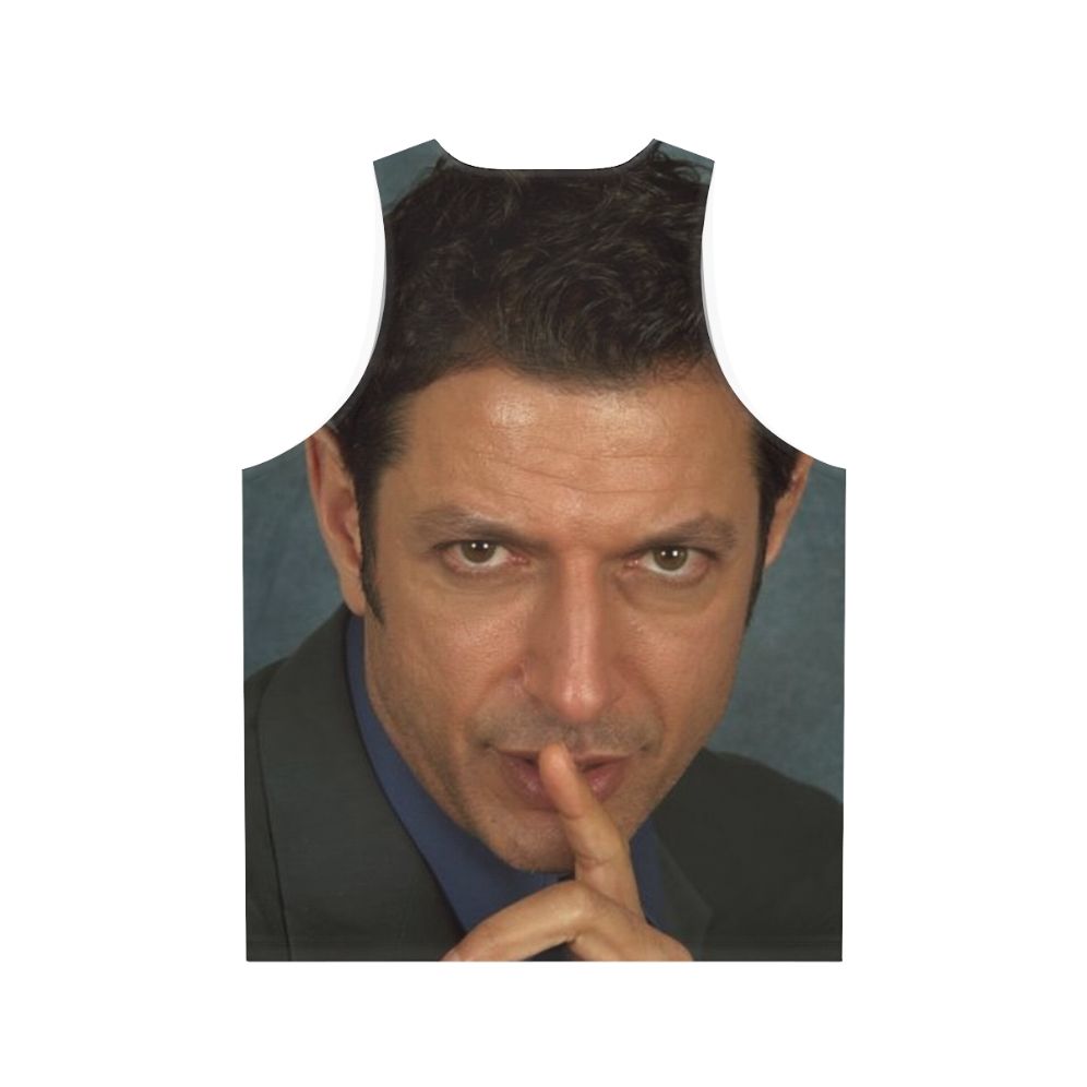 Jeff Goldblum Unisex Tank Top - Back