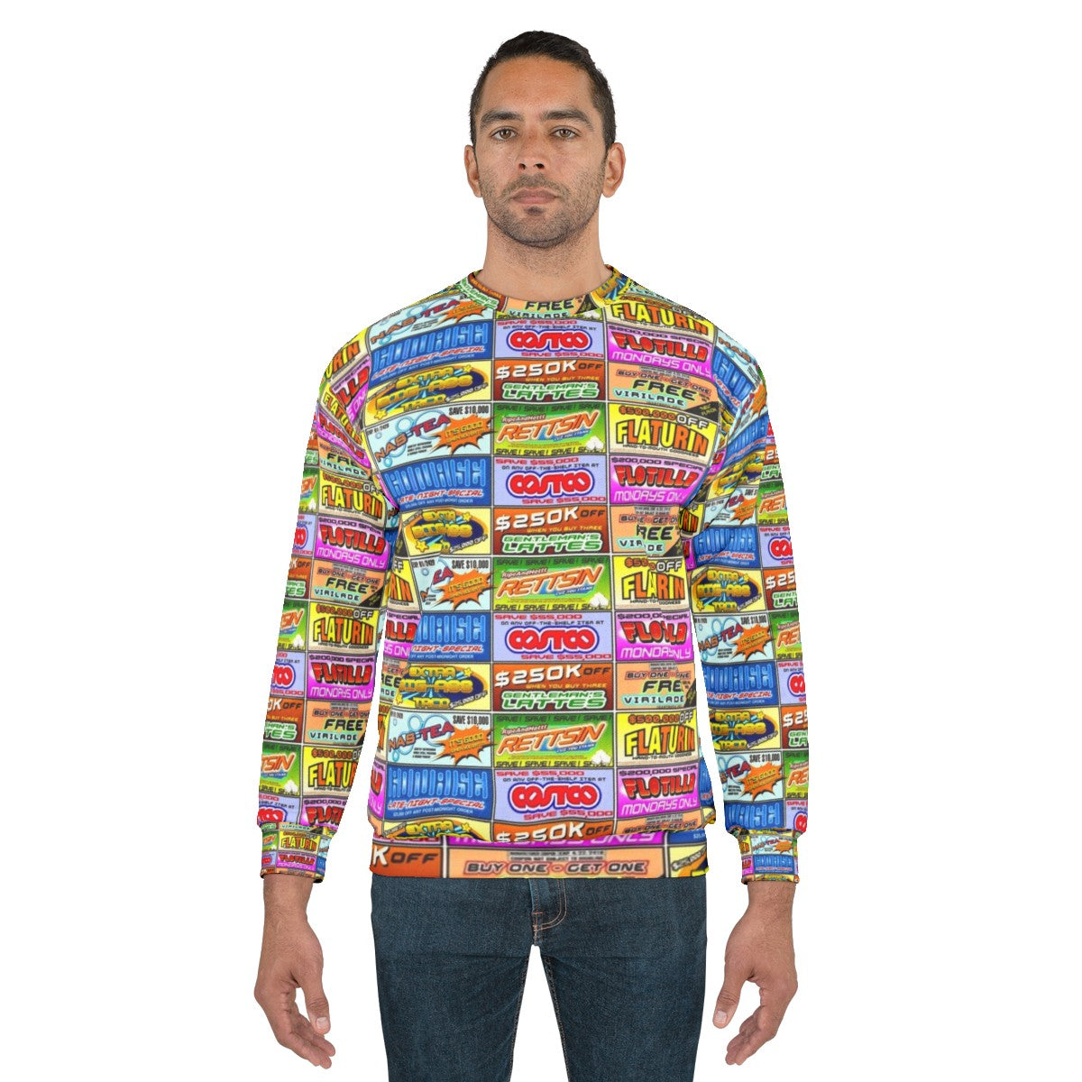 Brands of Uhmerica Idiocracy Movie themed sweatshirt - men