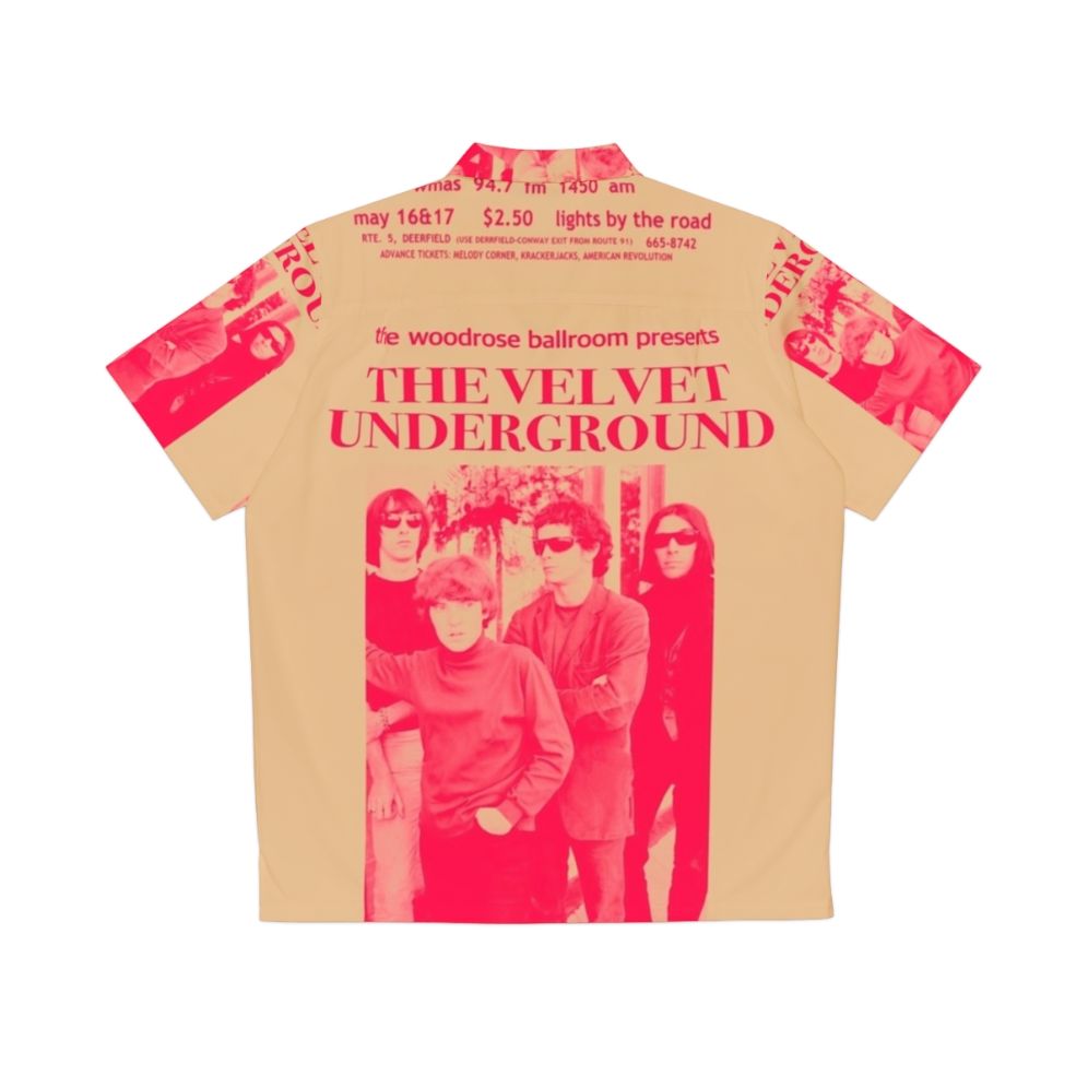 Velvet Underground vintage promo poster L.A. Hawaiian shirt - Back