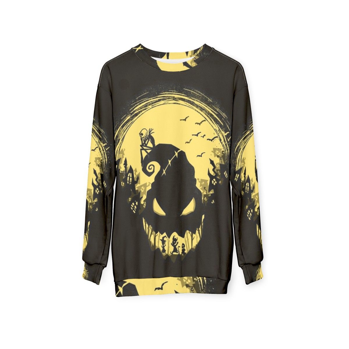 Jack Skellington Nightmare Before Christmas Sweatshirt - hanging