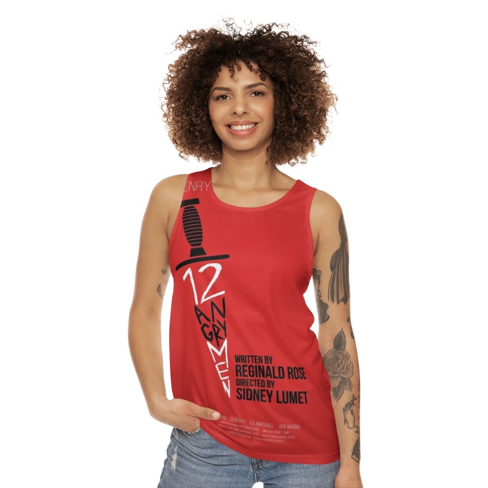 12 Angry Men Unisex Tank Top - women