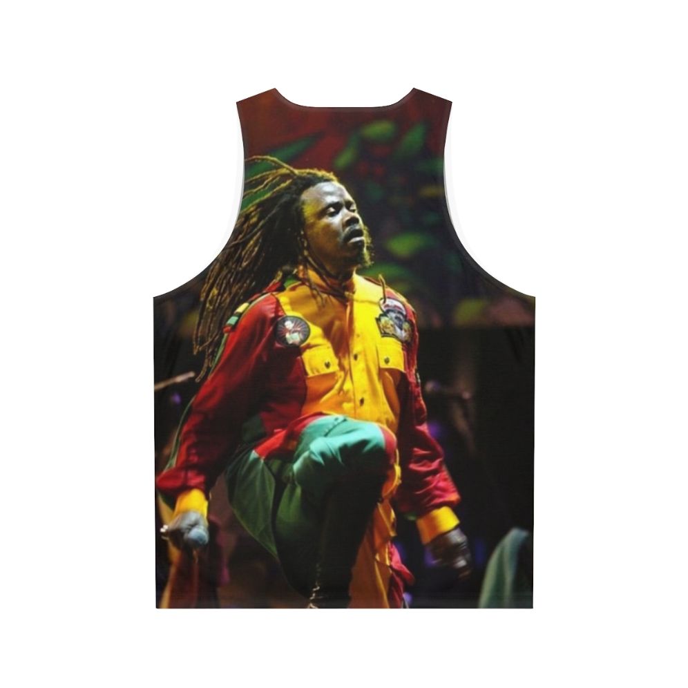 Luciano unisex reggae tank top - Back