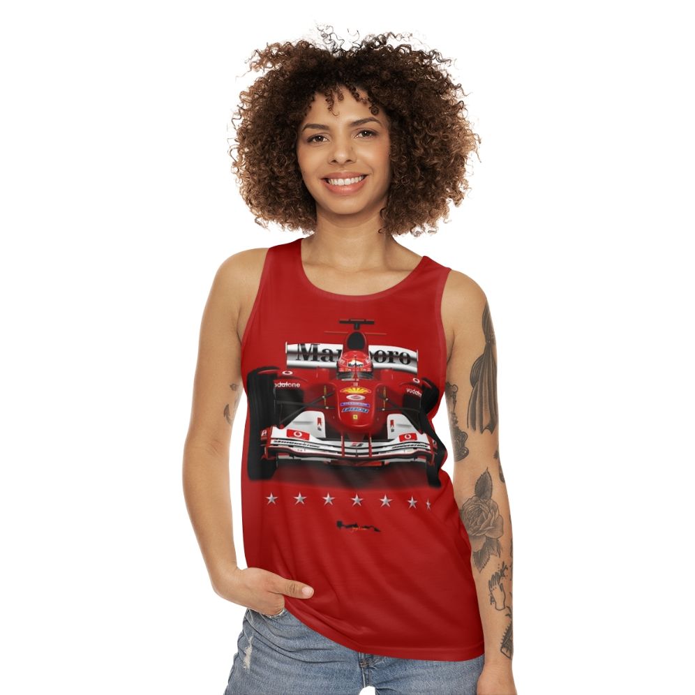 Formula One F1 Champion Unisex Tank Top - women