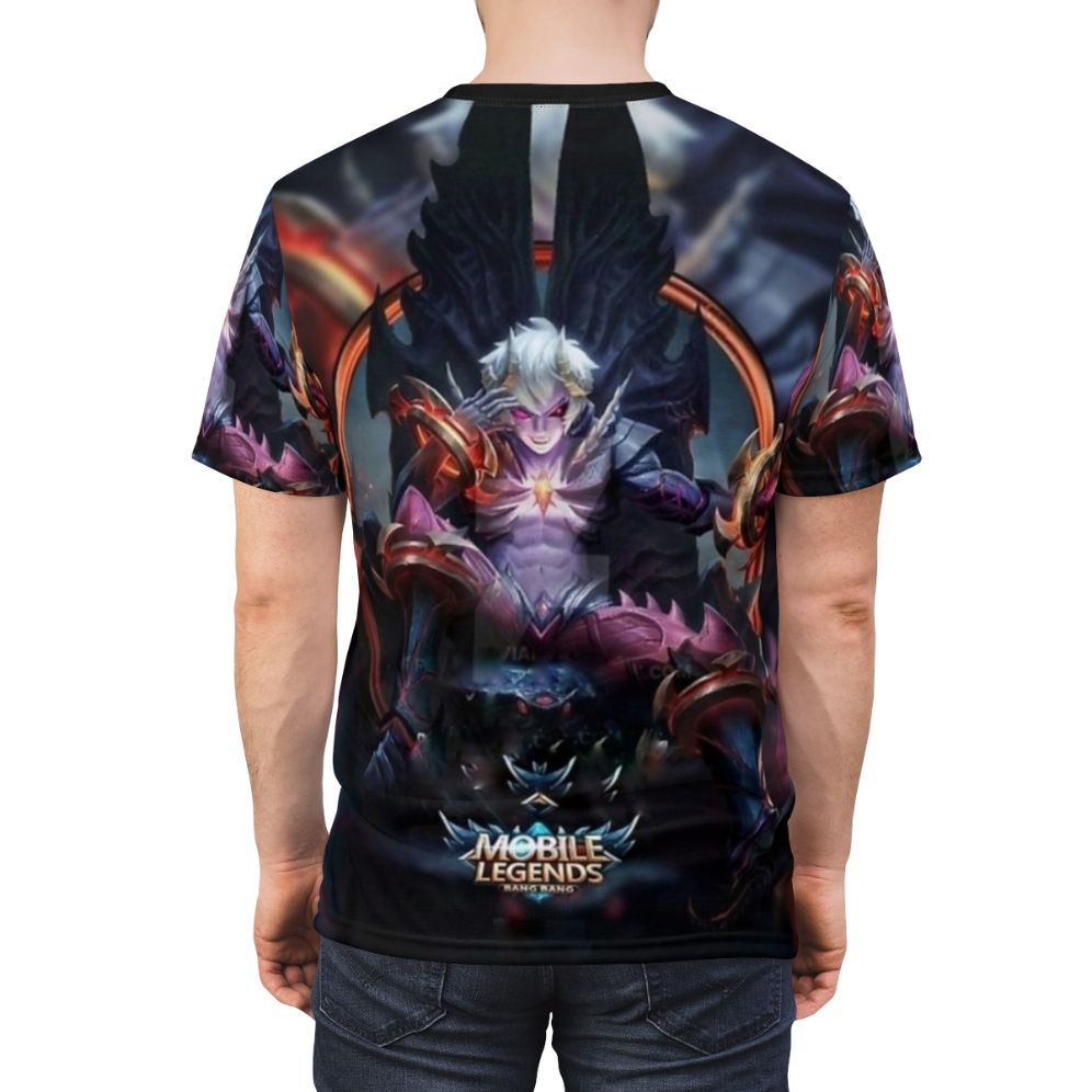 Dyrroth Prince of the Abyss Graphic T-shirt Design - men back