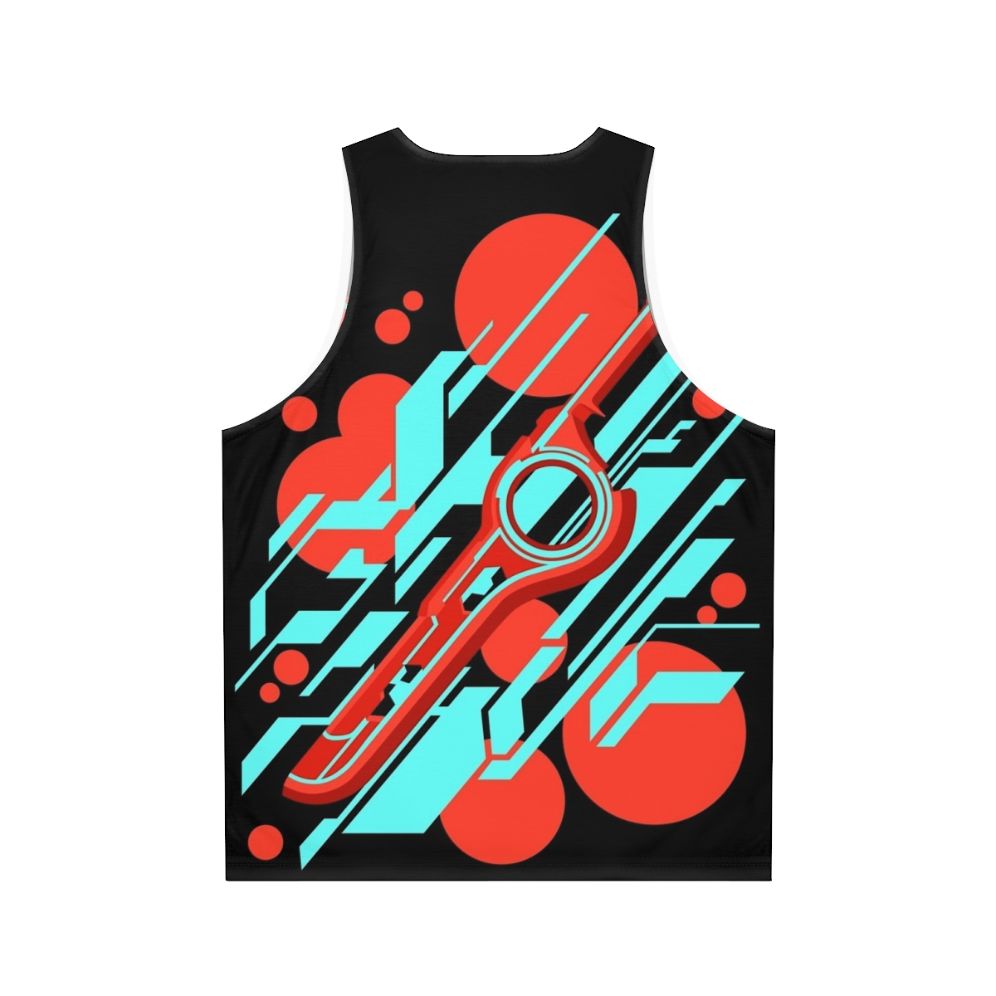 Monado abstract unisex graphic tank top - Back