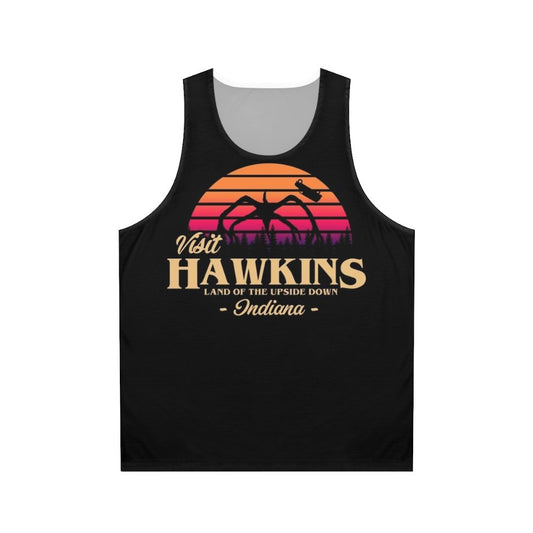 Stranger Things Hawkins Retro Unisex Tank Top