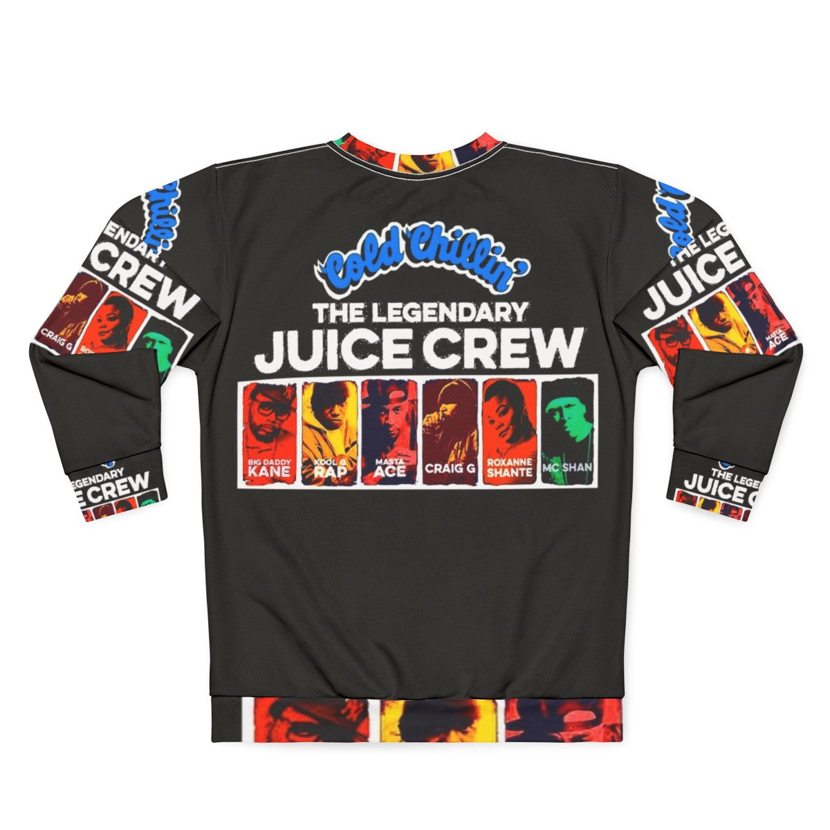 Legendary Juice Crew Hip Hop Sweatshirt - Back