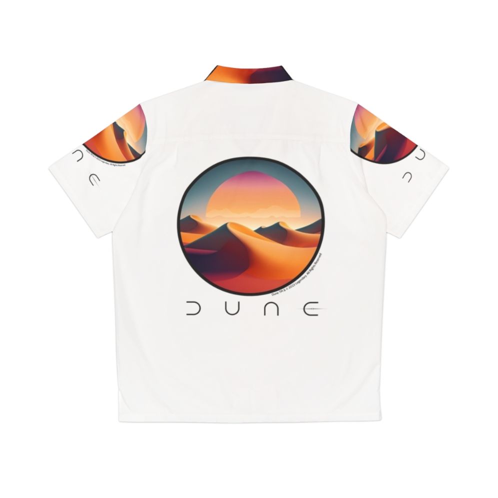 Dune Landscapes Hawaiian Shirt - Back