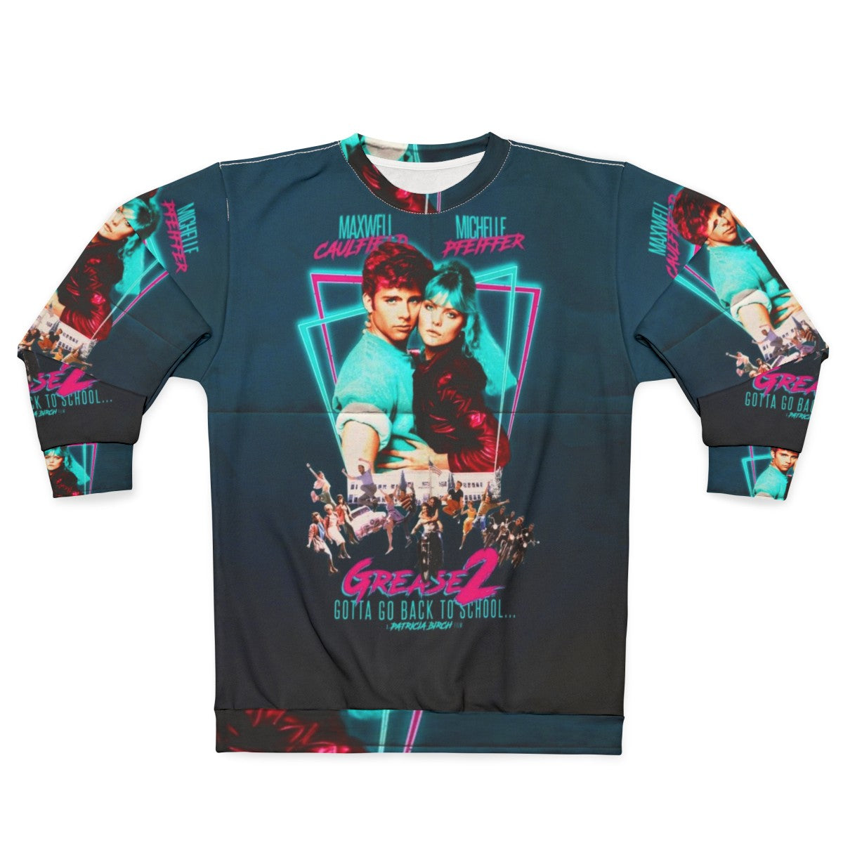 Neon 80s Grease 2 Cult Classic Sweatshirt