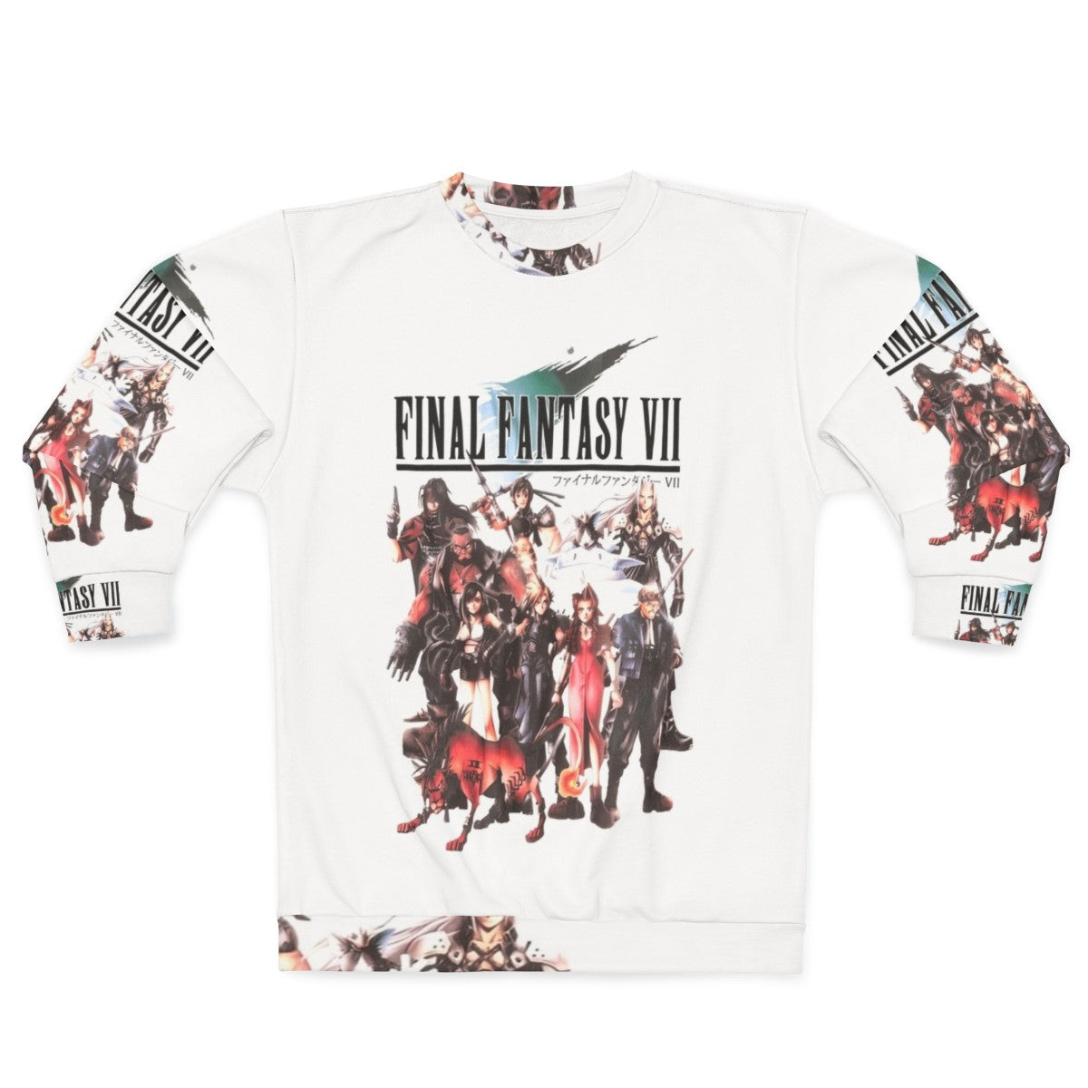 Final Fantasy VII Crisis Core Reunion inspired sweatshirt