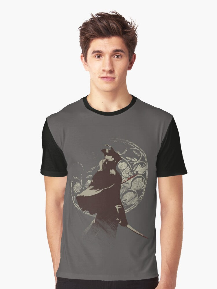 Lady Maria from the Bloodborne video game graphic t-shirt - Men