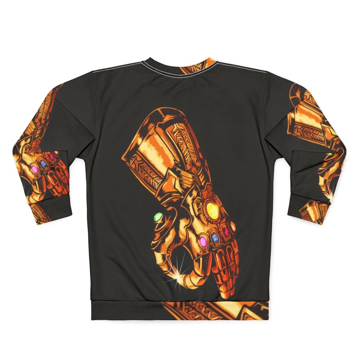 Infinity Gauntlet Thanos Superhero Sweatshirt - Back