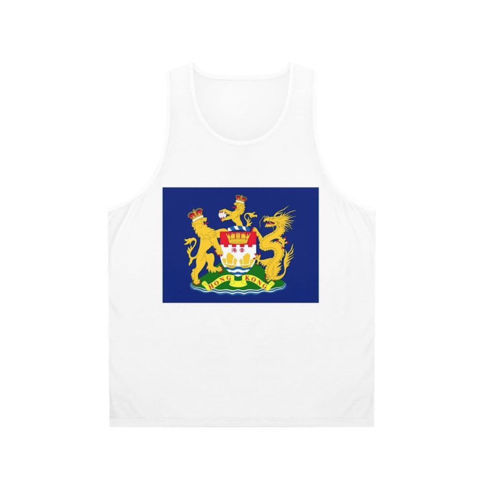 Hong Kong Autonomy Movement Flag on Unisex Tank Top