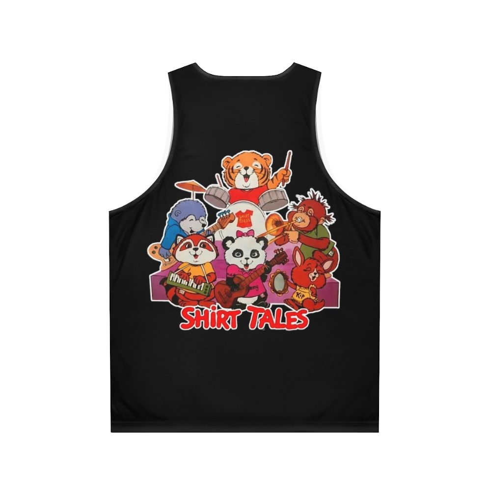 Retro 80s band tribute unisex tank top - Back