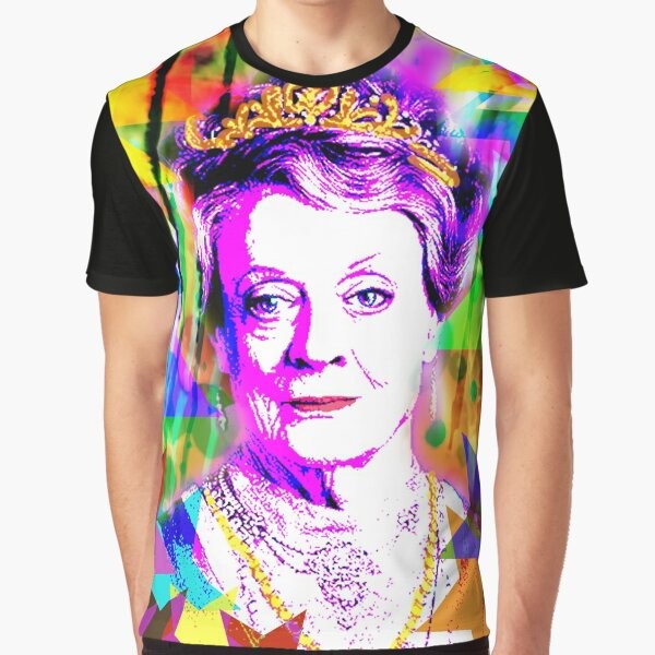 Maggie Smith LGBTQ graphic t-shirt design