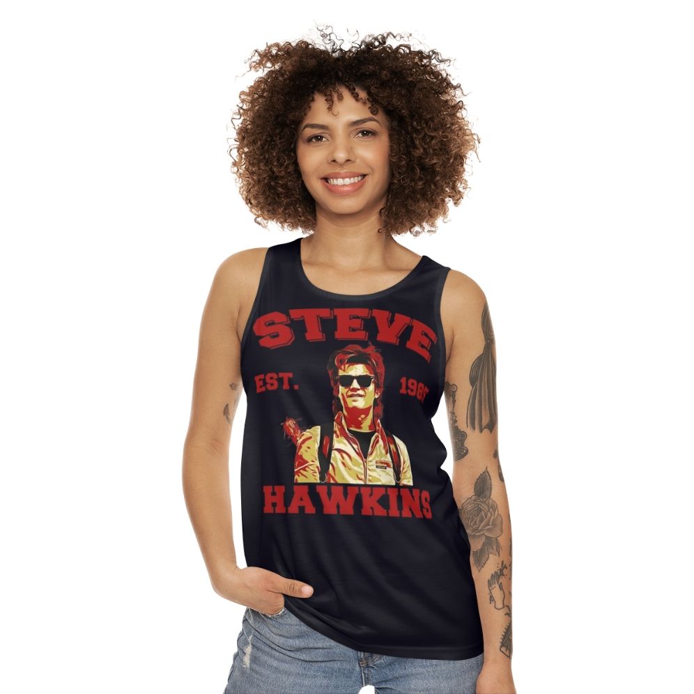 Stranger Things Steve Unisex Tank Top - women