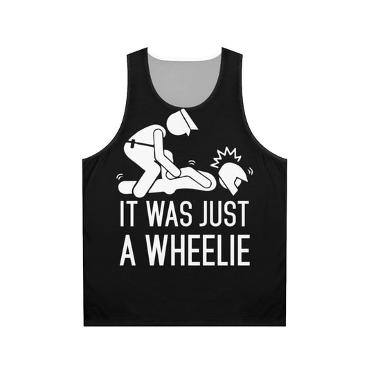 Legalize Wheelies Unisex Motorcycle Tank Top