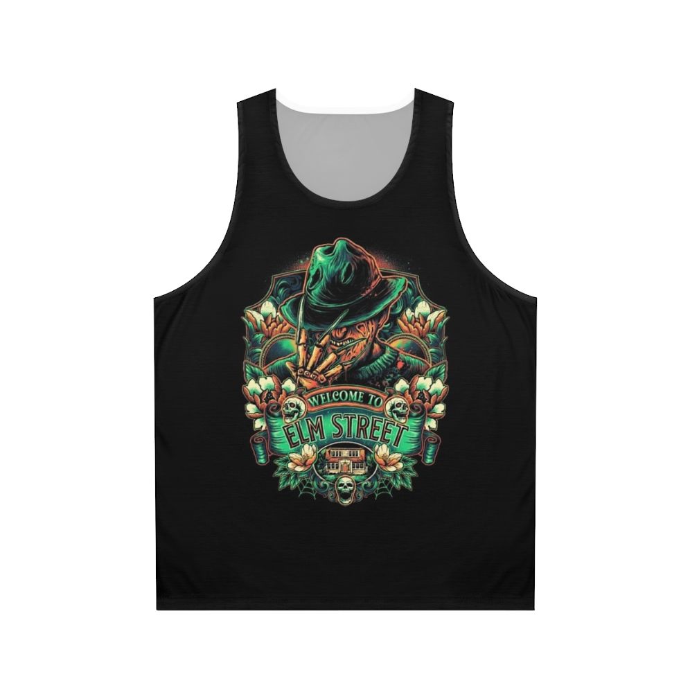 Unisex horror movie tank top