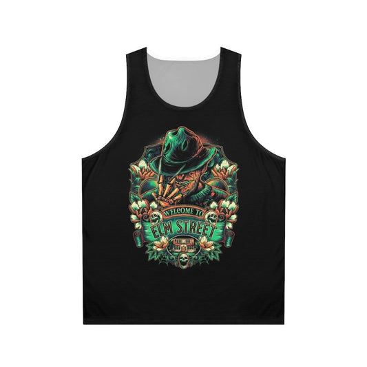 Unisex horror movie tank top