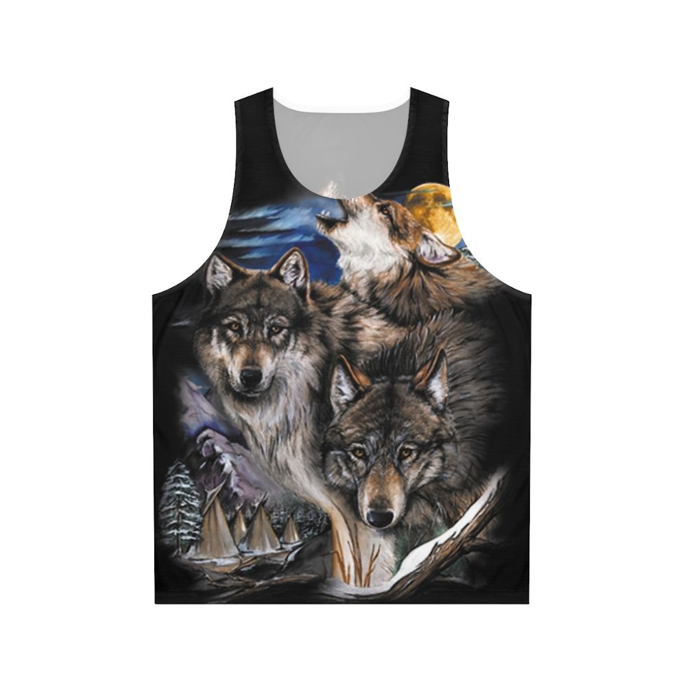 Howling Wolves Unisex Tank Top