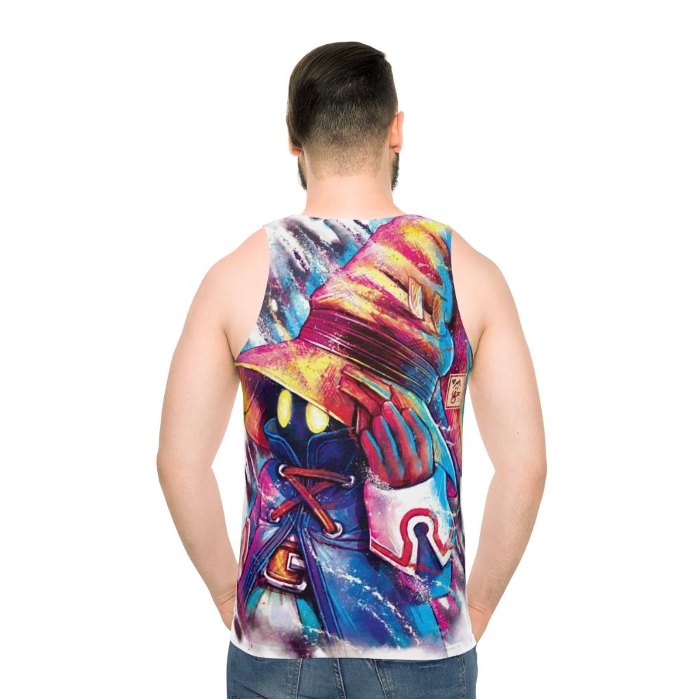 Vivi Unisex Tank Top - men back