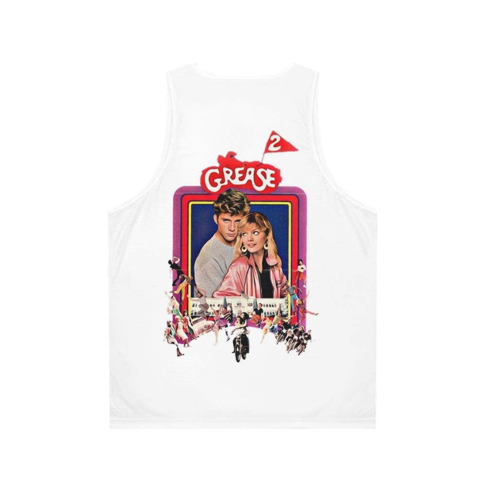 Grease 2 retro 80s unisex tank top - Back