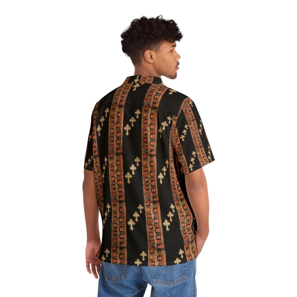 Ethiopian fashion hawaiian shirt - People Back