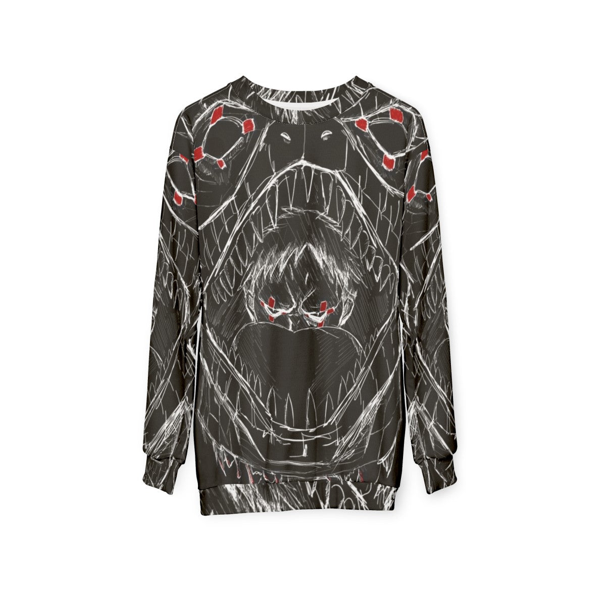 Dorohedoro Kaiman Anime Sweatshirt - hanging