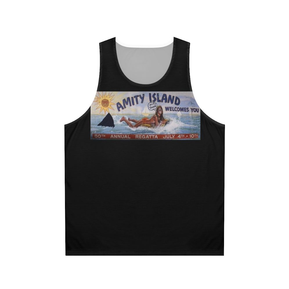 Jaws Amity Island Unisex Tank Top