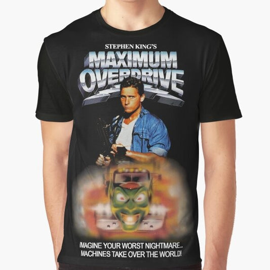 Maximum Overdrive (1986) horror cult classic graphic t-shirt