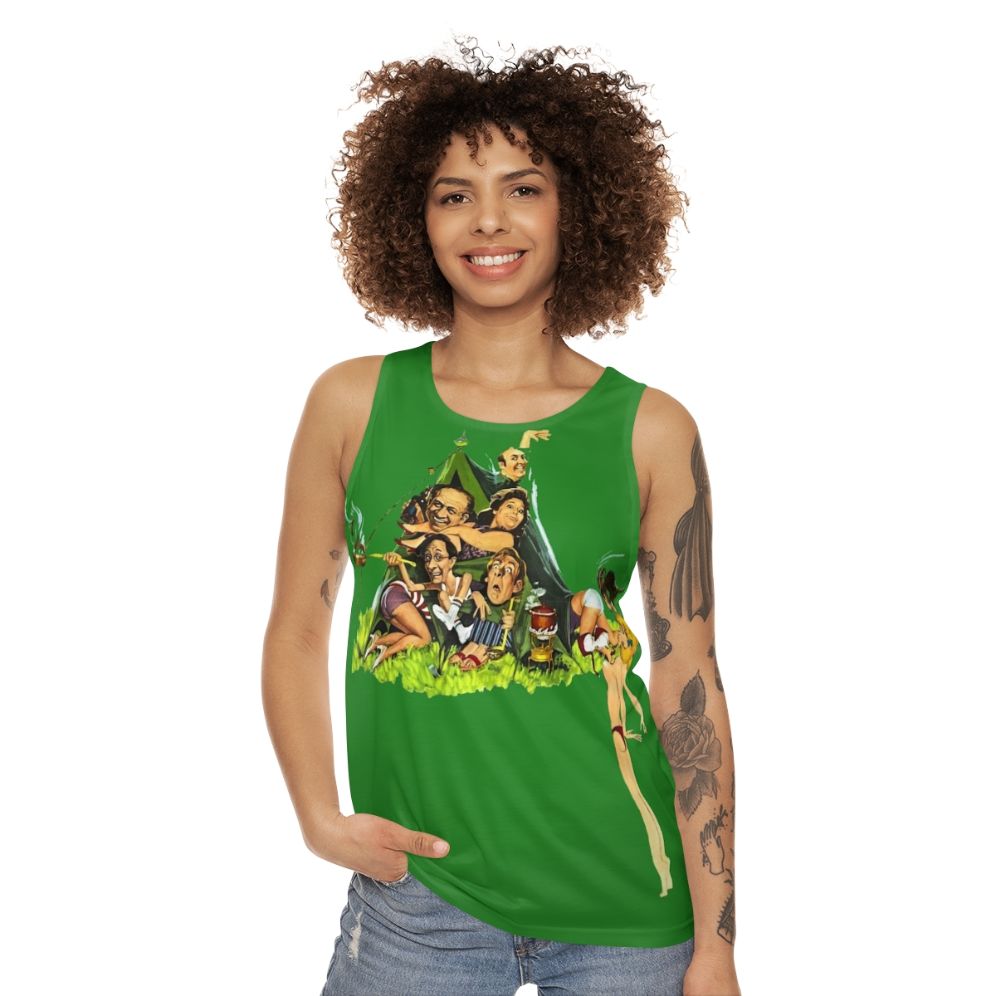 Vintage '60s Carry On Unisex Tank Top - women