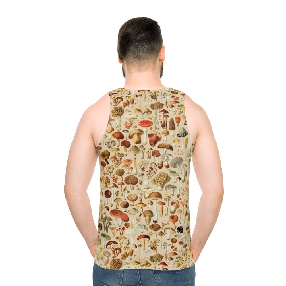 Vintage Mushroom Designs Unisex Tank Top - men back