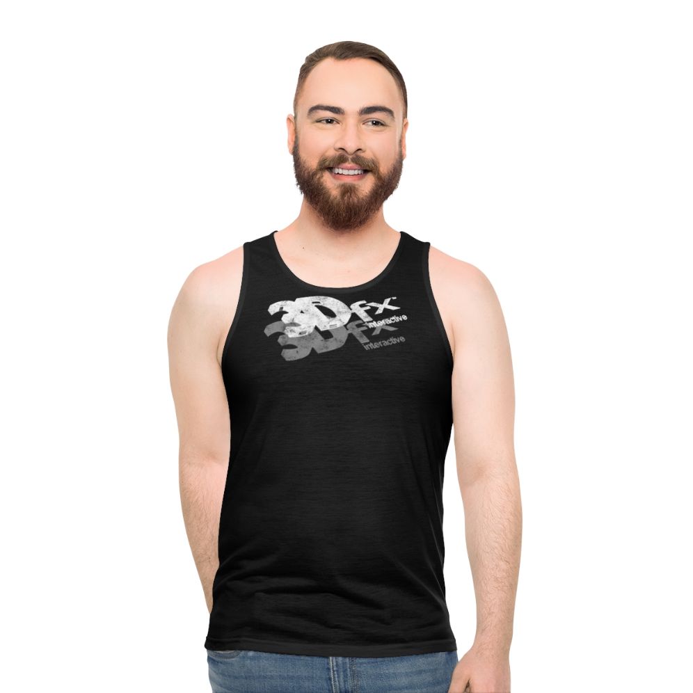 3Dfx Voodoo graphics chip unisex tank top - men