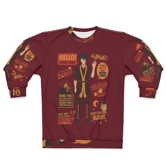 "Hello Zuko Here" Avatar The Last Airbender Sweatshirt