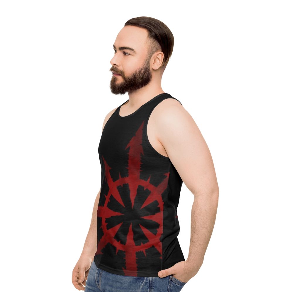 Chaos Marines Unisex Tank Top - men side